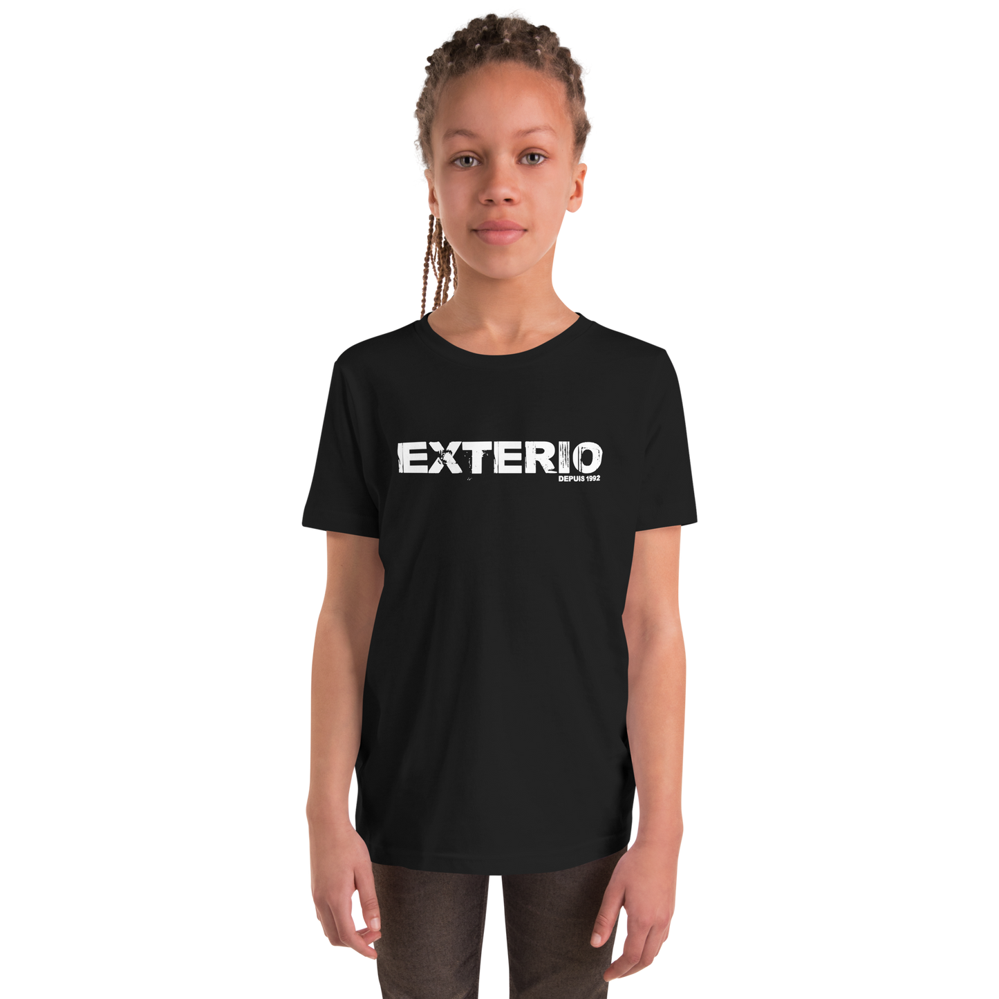 T-SHIRT - ENFANT - Générique EXTERIO 1992 - Noir
